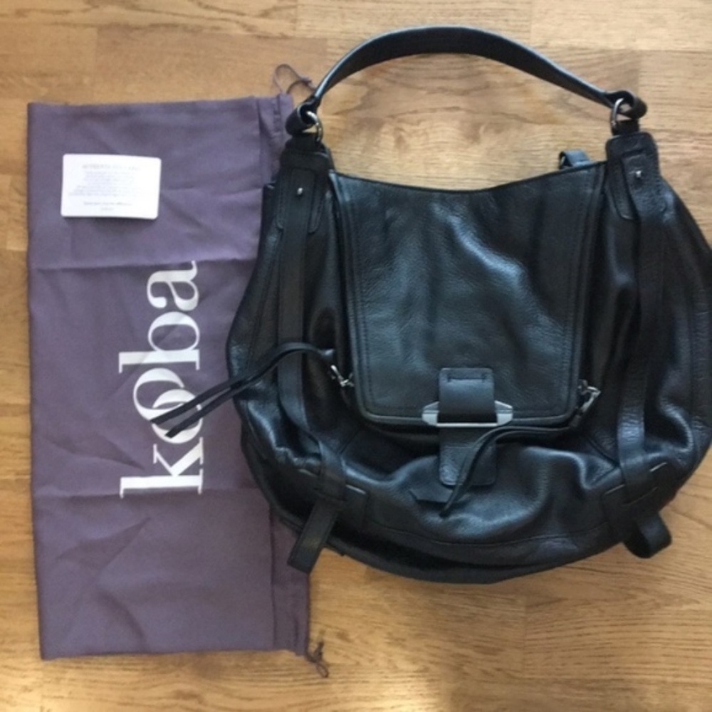 Kooba Jonnie Leather Shoulder tote shopper Bag